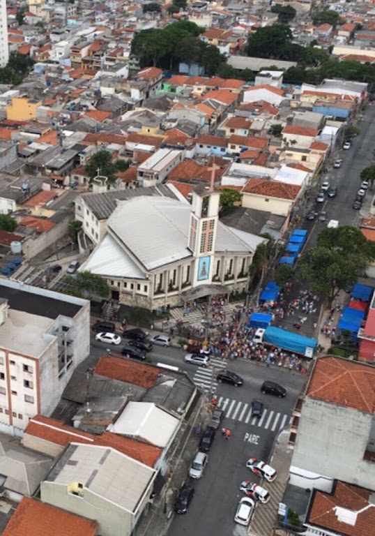 Fachada de Paróquia Nossa Senhora de Loreto