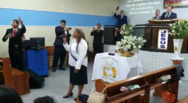 Fachada de Igreja Evangelica Pentecostal do Cordeiro de Deus