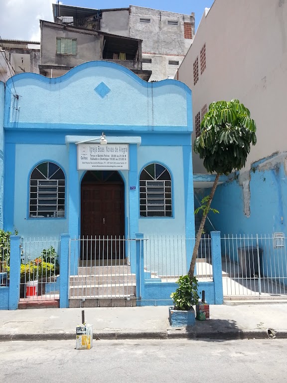 Fachada de Igreja Boas Novas de Alegria