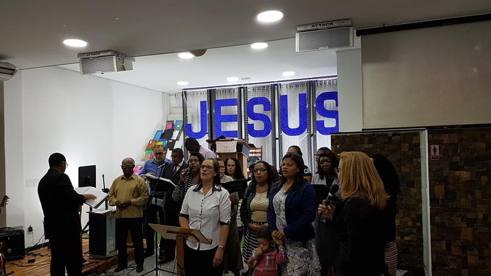 Fachada de Igreja Uma Assembléia Com Deus Ministério Poder Do Alto
