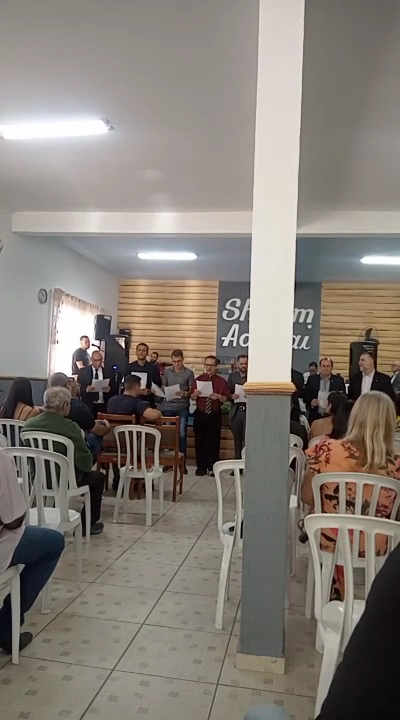 Fachada de comunidade evangelica shalom mundial