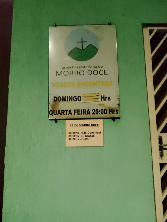 Fachada de IGREJA PRESBITERIANA DO MORRO DOCE