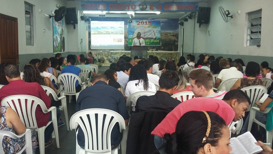 Fachada de Igreja Evangélica Assembléia de Deus