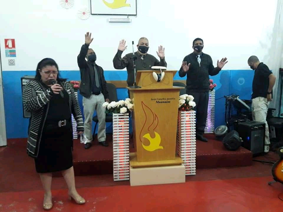 Fachada de Igreja Evangélica Apostólica Maanaim