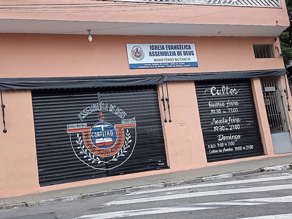 Fachada de Assembléia de Deus - Ministério do Butantã