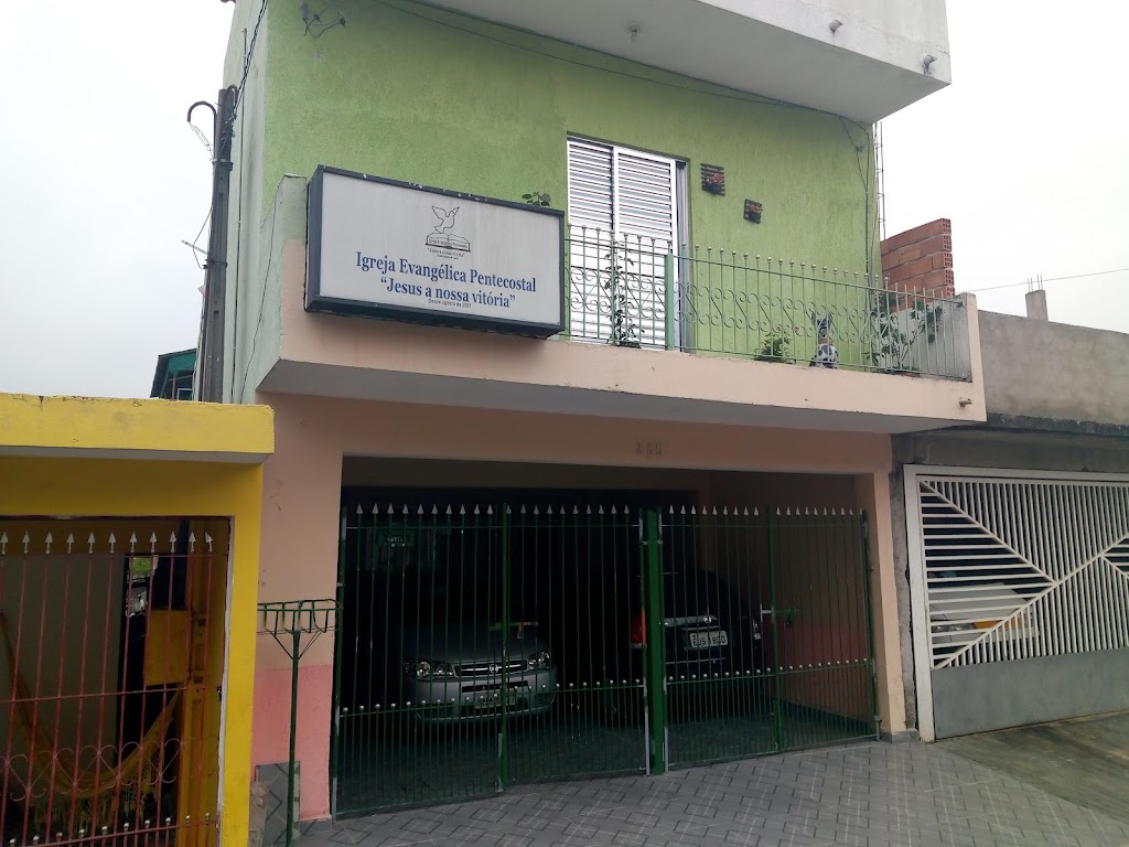 Fachada de Igreja Evangélica Pentecostal "Jesus A Nossa Vitória"