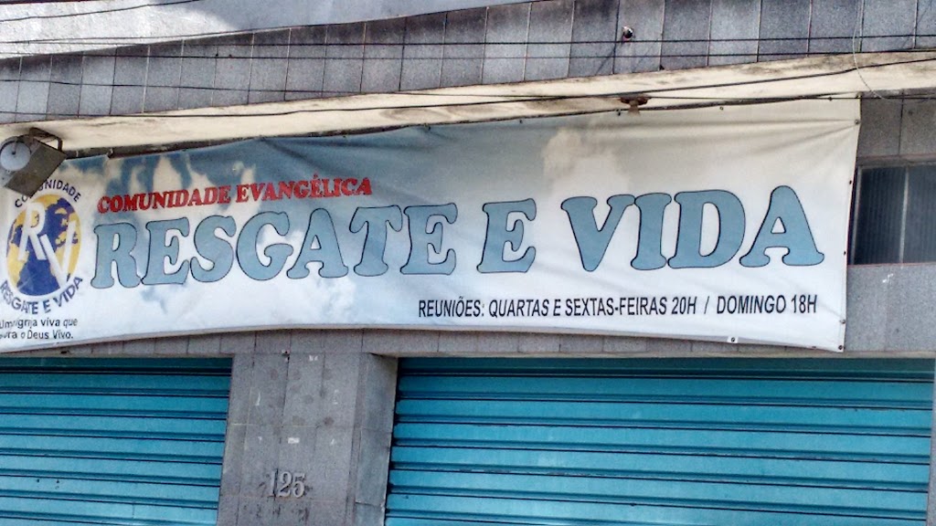 Fachada de Comunidade Evangélica Resgate e Vida