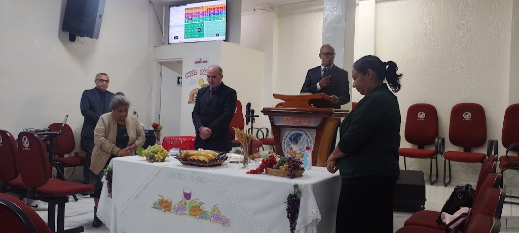Fachada de Igreja Evangélica Assembléia de Deus Ministério de Madureira Campo de Carapicuíba SP