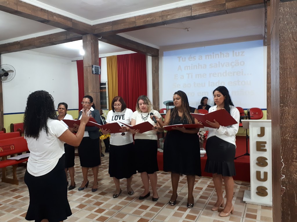 Fachada de Igreja evangélica interestadual assembléia de Deus
