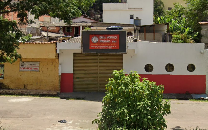Fachada de Igreja Apostólica Resgatando Vidas (FILIAL)