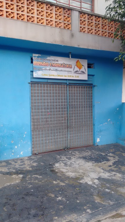 Fachada de Igreja Pentecostal Missão Evangélica