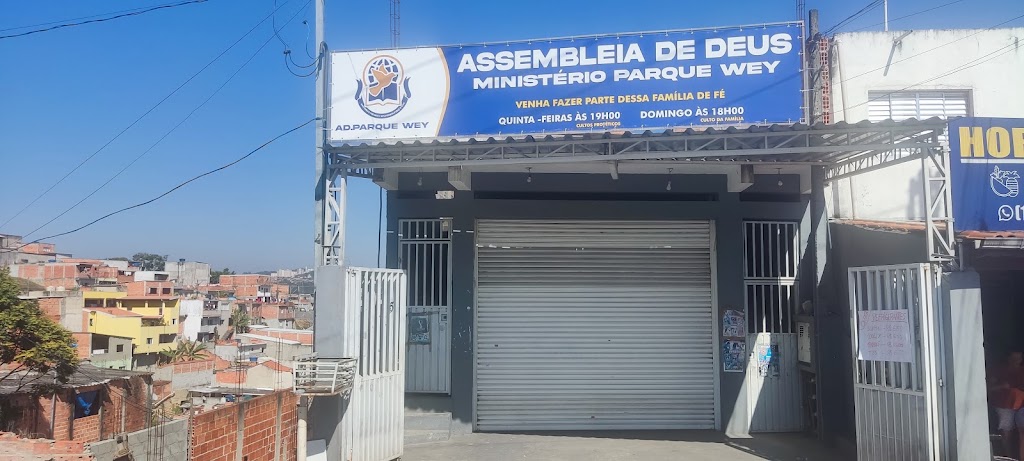 Fachada de Assembleia de Deus Ministerio Parque Wey