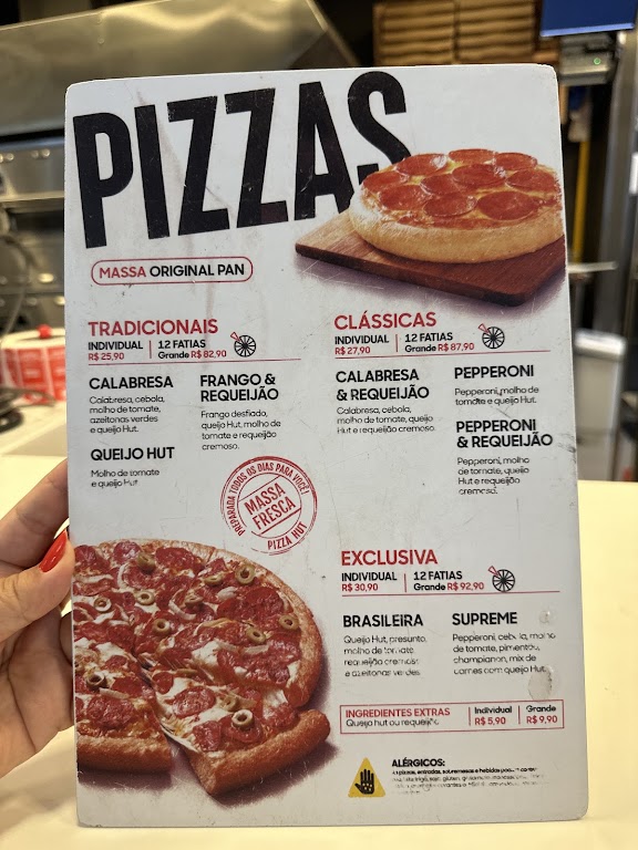Fachada de Pizza Hut Frango Assado Louveira