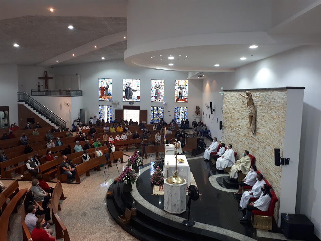 Fachada de Santuário Diocesano de Santa Rita de Cássia