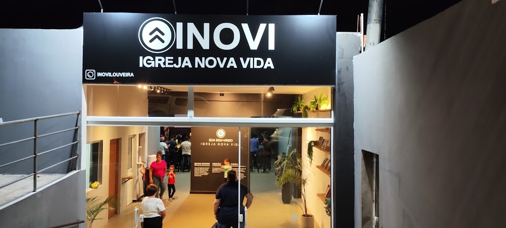 Fachada de Igreja Nova Vida em Louveira - INOVI