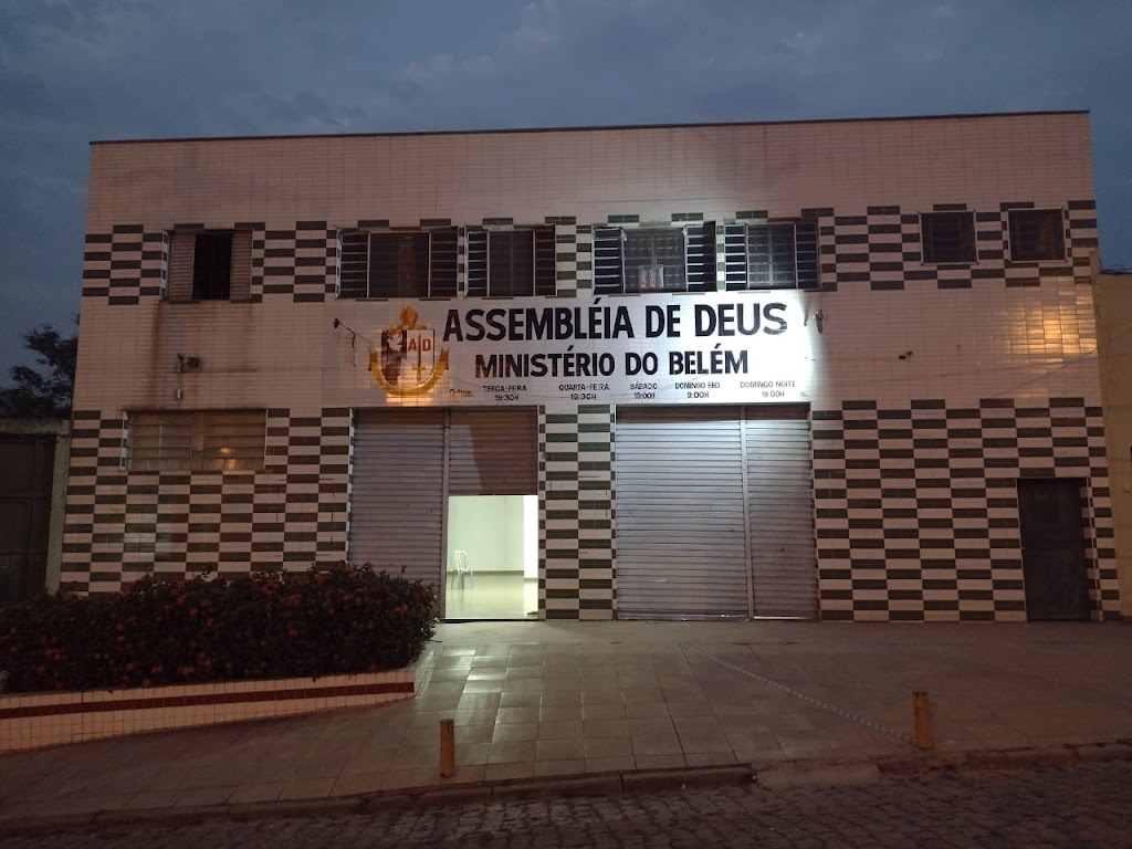 Fachada de Assembléia de Deus Ministério do Belém em Salto - SP