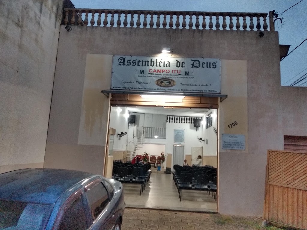 Fachada de ADBRÁSITU - Assembleia de Deus - M. Madureira - Serra dos Ipês