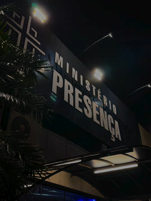 Fachada de Ministério Presença