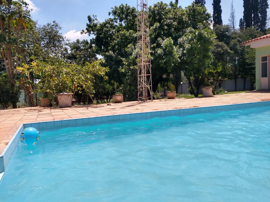 Fachada de Chácara Recanto das Rosas