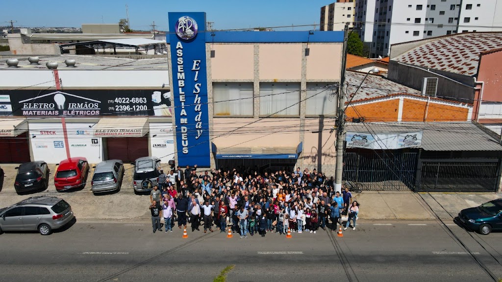 Fachada de IEADI - Igreja Evangelica Assembléia de Deus de Indaiatuba -Filial Jd São Camilo