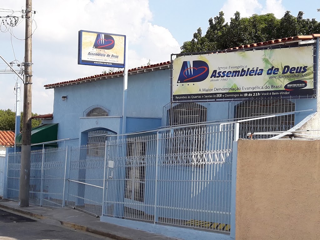 Fachada de Igreja Evangélica Assembléia de Deus - Vila Assis