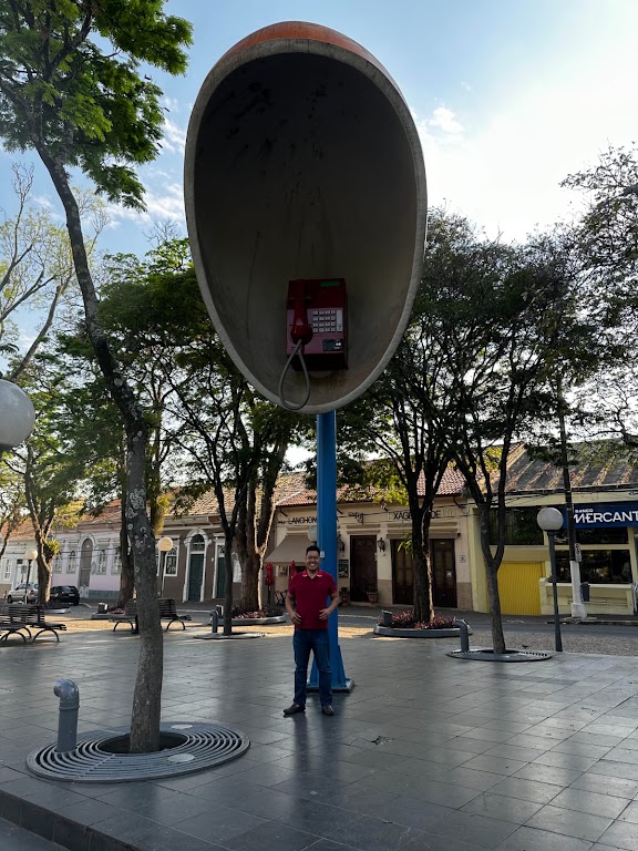 Fachada de Praça da igreja