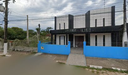 Fachada de Igreja Evangélica Assembléia de Deus min. de Santos