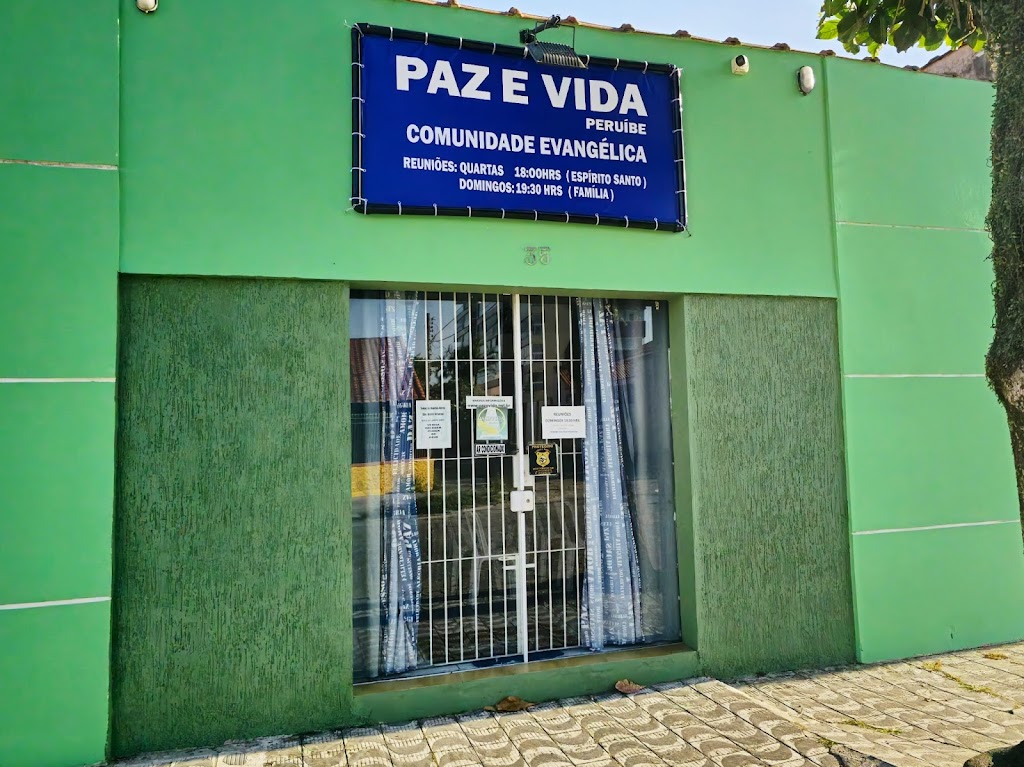 Fachada de Paz e Vida - Ministério Peruíbe