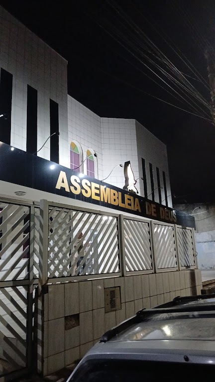 Fachada de Assembleia de Deus Ministério de Santos setor 1