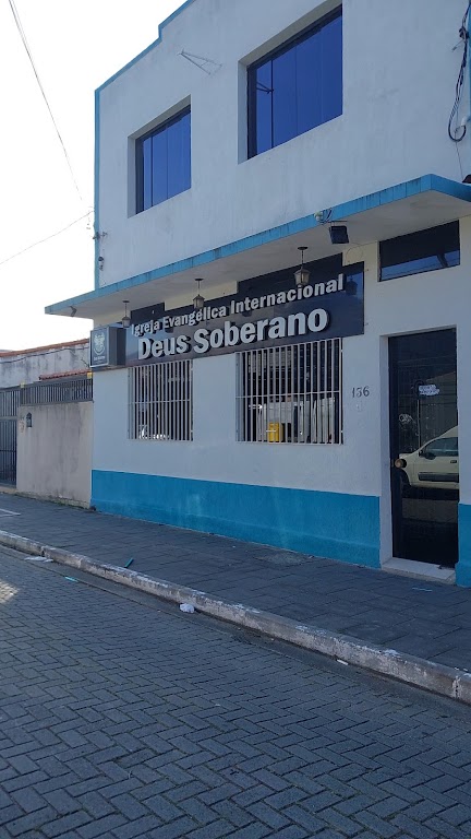 Fachada de Igreja Evangélica Internacional Deus Soberano