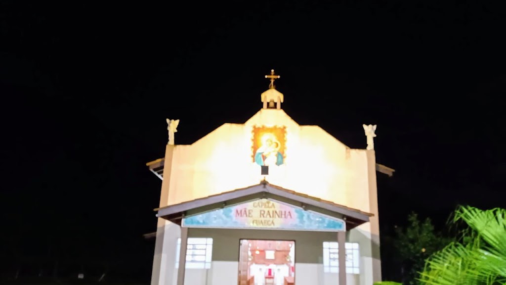 Fachada de Capela Mãe Rainha do Guaecá