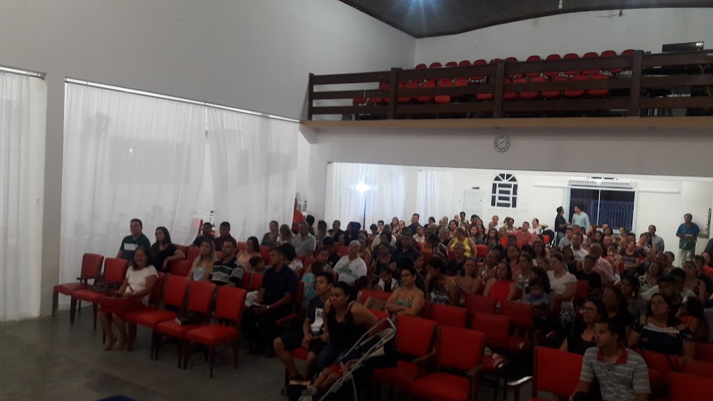Fachada de Igreja Evangélica em Células