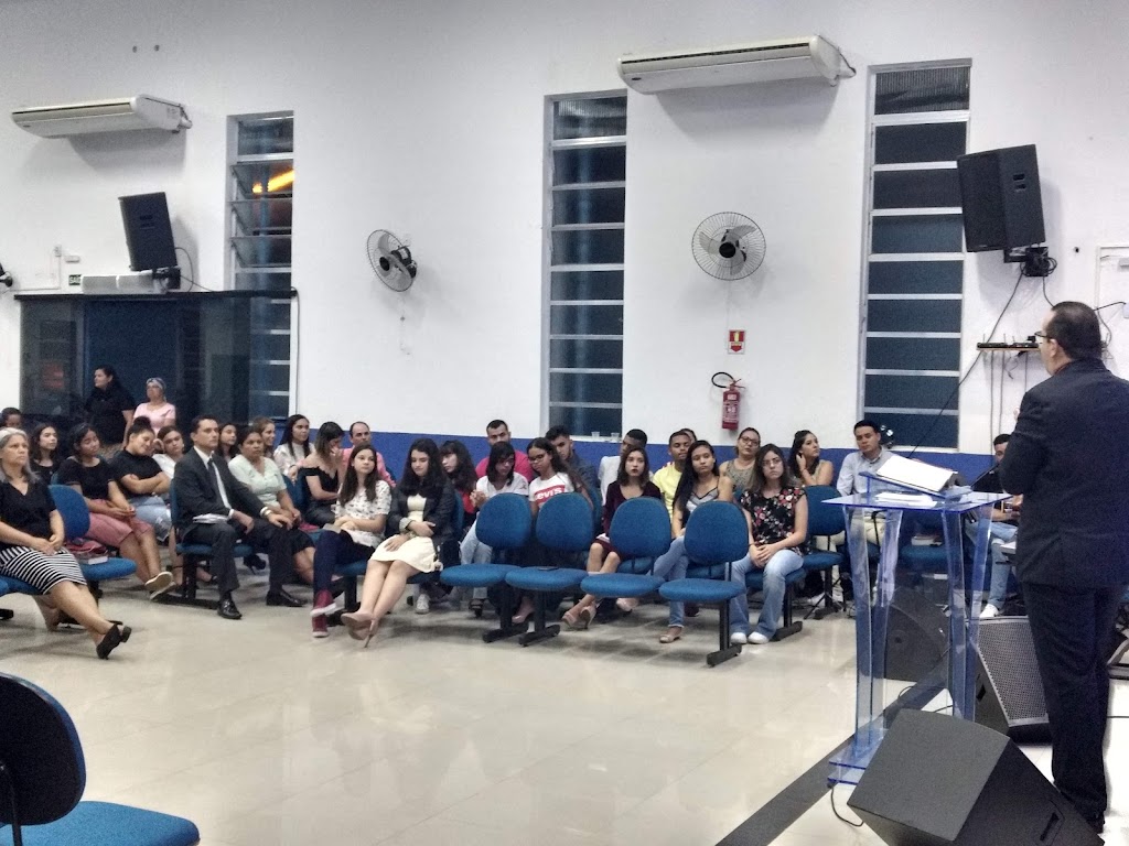 Fachada de Igreja Evangélica Assembléia de Deus Ministério de Santos