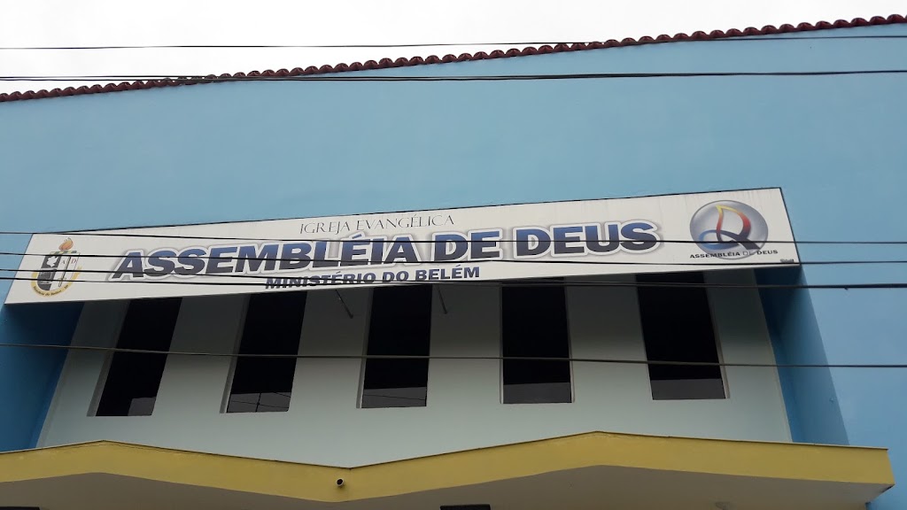 Fachada de Assembleia de Deus Ministério do Belém em Cajati Sede Setorial