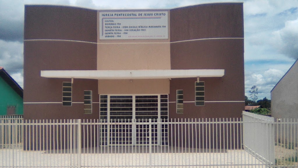 Fachada de Igreja Pentecostal De Jesus Cristo