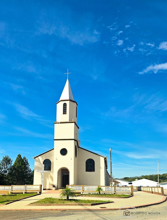 Fachada de Capela São Sebastião - Colônia Malhada