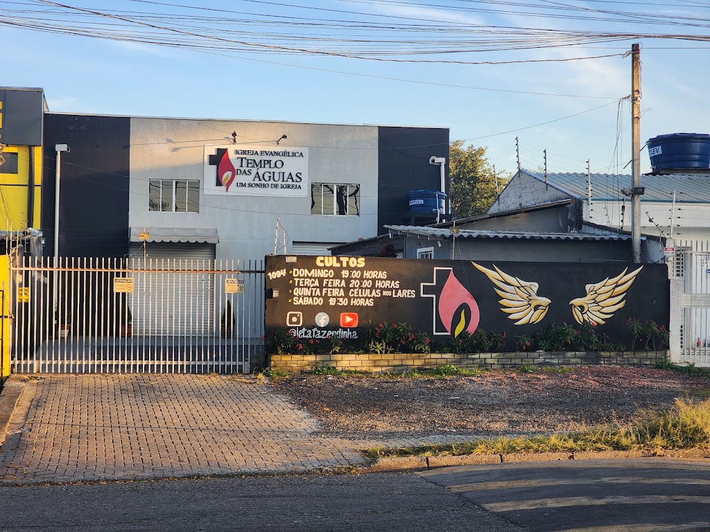 Fachada de Igreja Evangélica Templo das Águias Fazendinha