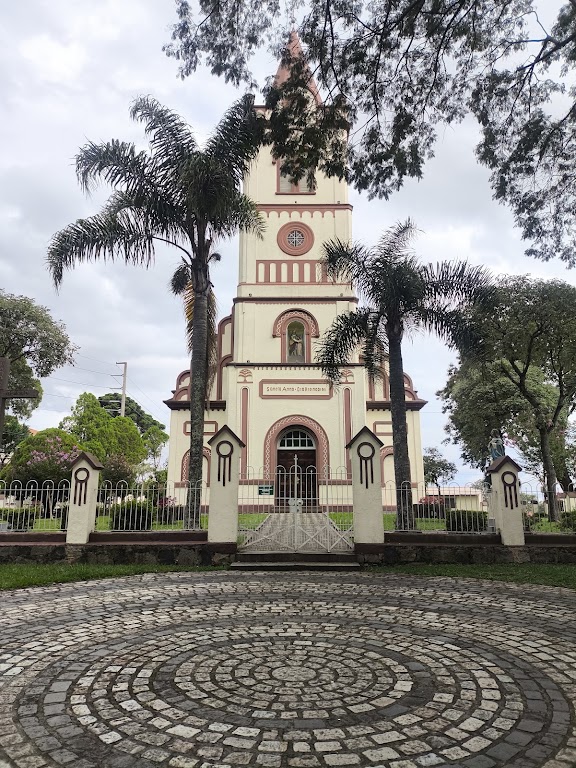 Fachada de Igreja de Sant'ana da Colônia de Abranches
