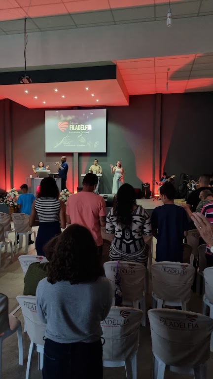 Fachada de Igreja Evangélica Filadélfia
