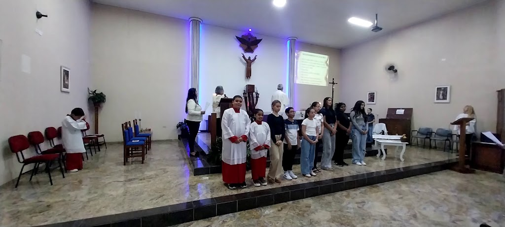Fachada de Capela Divino Espírito Santo - Aviação