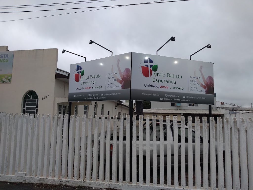 Fachada de Igreja Batista Esperança
