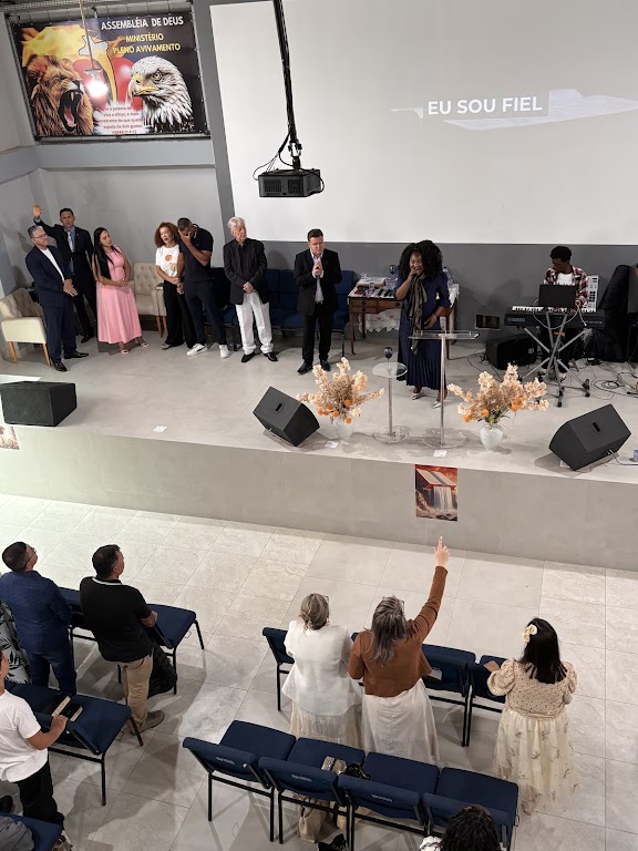 Fachada de Assembleia de Deus Ministério Pleno Avivamento