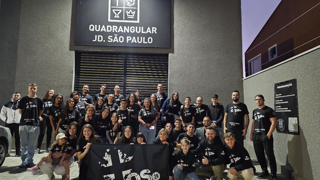 Fachada de IEQ Igreja do Evangelho Quadrangular Jardim São Paulo