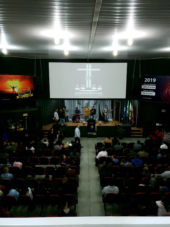 Fachada de 59ª Igreja do Evangelho Quadrangular