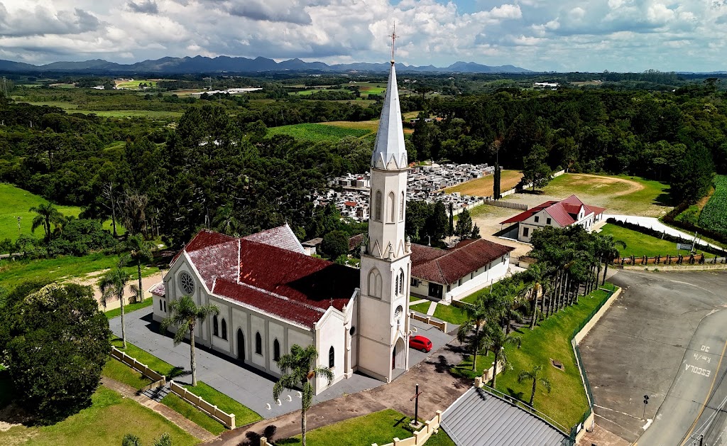 Fachada de Paróquia Sagrado Coração de Jesus - Murici - SJP