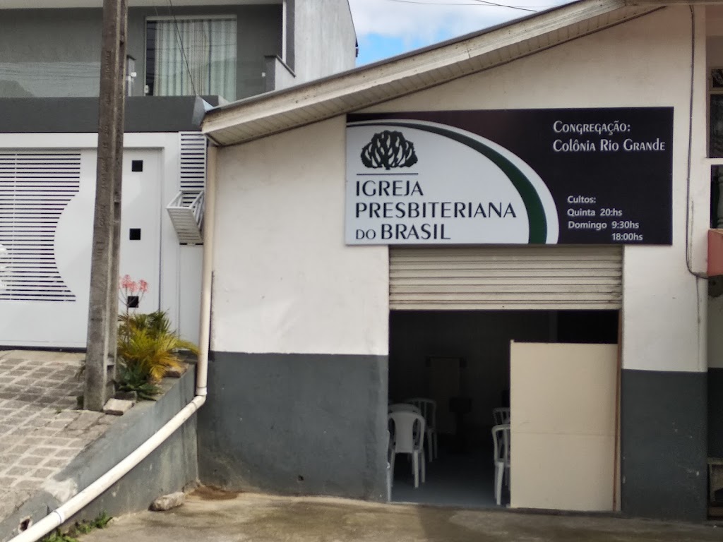 Fachada de Congregação Presbiteriana Col. Rio Grande