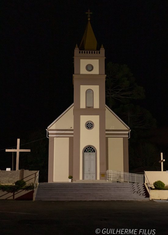 Fachada de Capela Nossa Senhora do Rosário - Zacarias