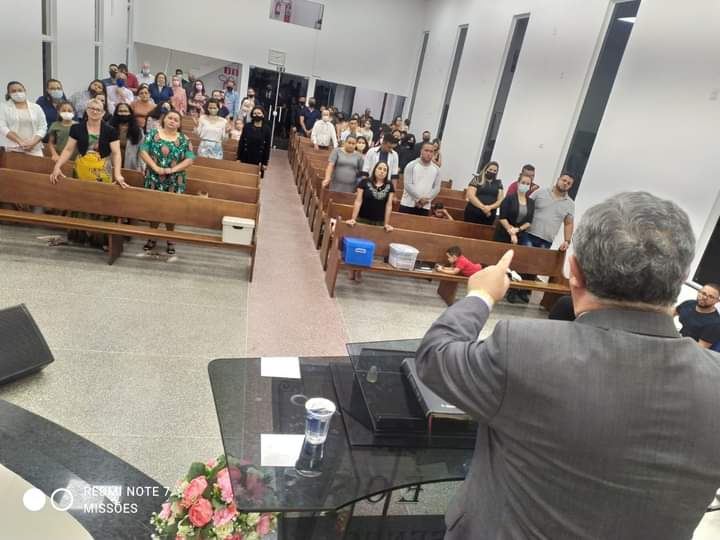 Fachada de Assembleia de Deus - Cidade Jardim