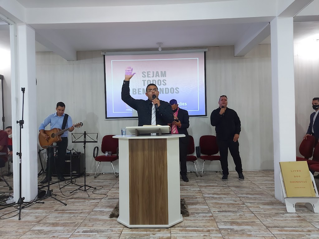 Fachada de Igreja Pentecostal Cristo para as Nações