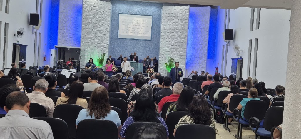 Fachada de Igreja Assembléia de Deus santo Antônio